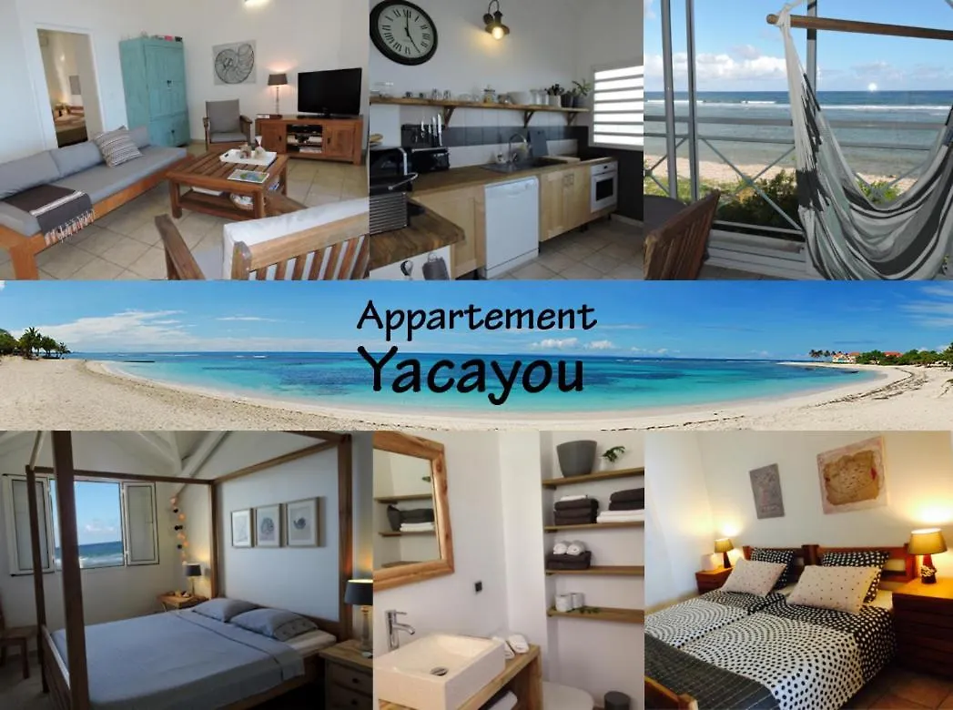 Appartement Sur La Plage, Avec Vue Panoramique Sur Le Lagon - Yacayou Saint-Francois  0*, Saint-Francois (Grande-Terre)